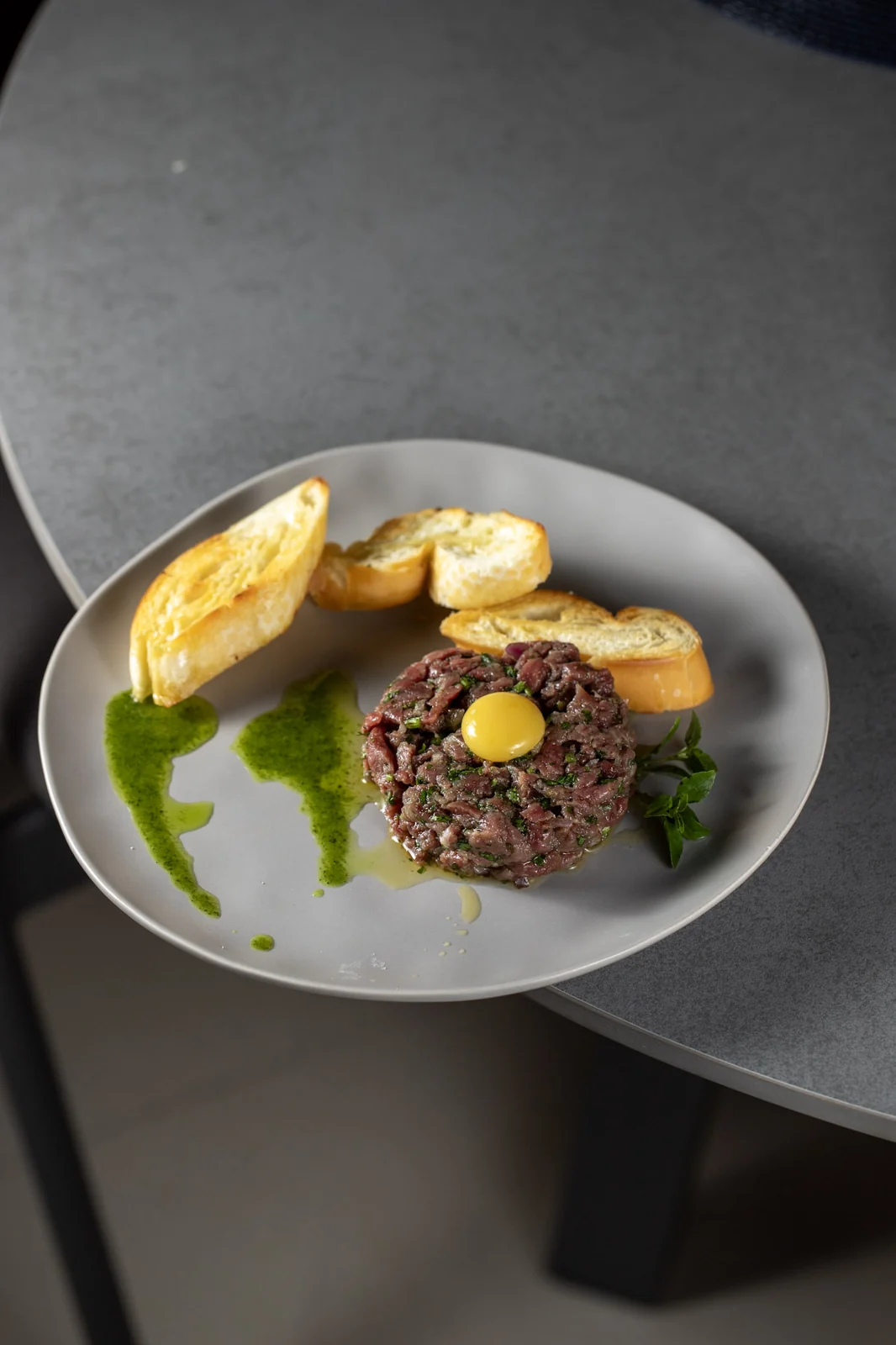 Gastronomia do restaurante da sede Enjoy